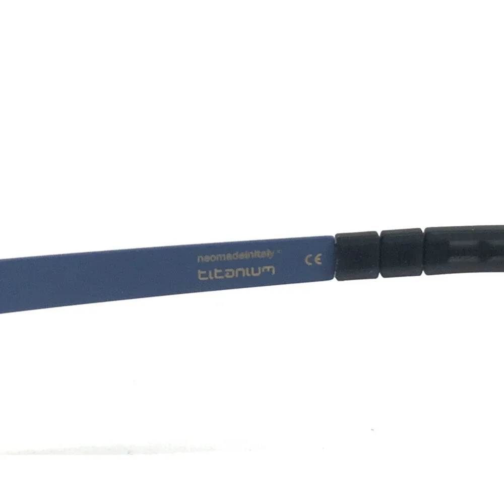 Blackfin Eyeglasses Frame BF734 RUSSEL COL.551 Blue Rectangle Half Rim 55-16-145